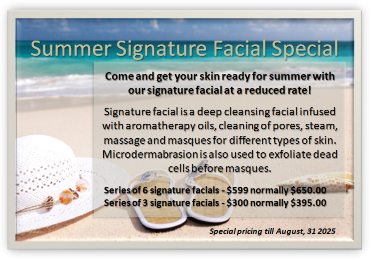 Summer Signature Facial Special